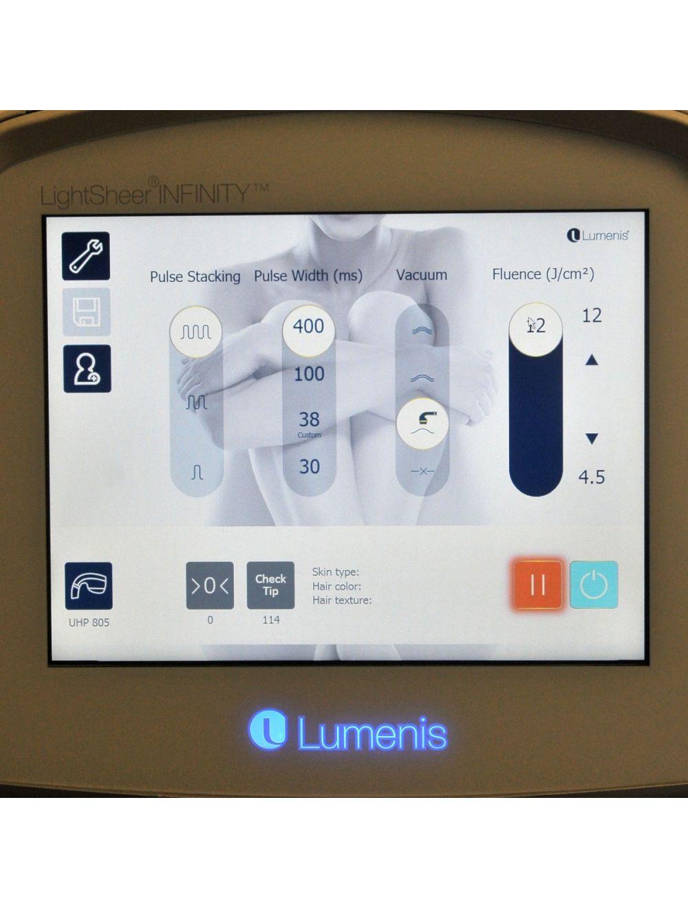 2016 Lumenis LightSheer Infinity 810nm HR Diode Laser Hair Removal System
